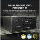 CORSAIR Tápegység Moduláris, RM750x SHIFT, 750W, 14cm, ATX, BOX, 80+ Gold