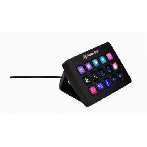 CORSAIR ELGATO STREAM DECK MK.2, 15 Testreszabható LCD Billentyű, fekete