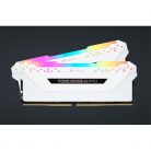 CORSAIR Memória VENGEANCE RGB PRO DDR4 16GB 3200MHz C16 (Kit of 2), fehér