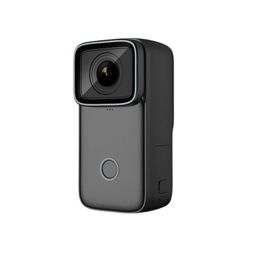 SJCAM Pocket Action Camera C200, Black, WIFI, 4K, stabilizátor, arcfelismerés, távírányító, éjszakai látás, 16:9/9:16