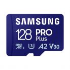 SAMSUNG Memóriakártya, PRO Plus + Reader microSDXC 128GB, CLASS 10, UHS-I, U3, V30, A2, R180/W130