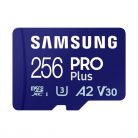 SAMSUNG Memóriakártya, PRO Plus + Reader microSDXC 256GB, CLASS 10, UHS-I, U3, V30, A2, R180/W130