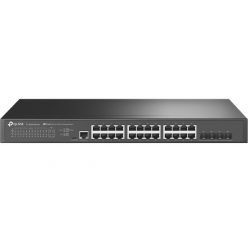   TP-LINK Switch 24x2.5Gbps + 4x10G SFP+ + 1xkonzol port Menedzselhető Rackes, SG3428X-M2