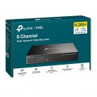 TP-LINK Video recorder 8 csatornás POE+, VIGI NVR1008H-8P