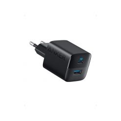   ANKER Hálózati Töltő, 323, 33W, USB-C, USB-A, EU, fekete -  A2331G11