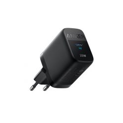   ANKER Hálózati Töltő, 312 (ACE), 25 W, USB-C, PowerIQ 3.0, fekete - A2642G11