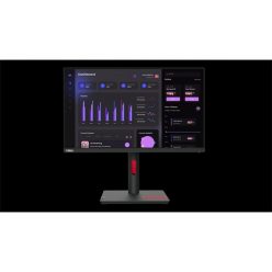   LENOVO Monitor ThinkVision T24i-30; 23,8" FHD 1920x1080 IPS, 60 Hz, 16:9, 1000:1, 250cd/m2, 4ms, D-Sub, HDMI, DP