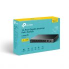 TP-LINK Switch 10x1000Mbps (8xPOE+) Fémházas Asztali, LS1210GP