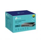 TP-LINK Switch 6x1000Mbps(3xPOE+ + 1xPOE++) Fémházas Asztali, TL-SG1006PP