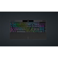   CORSAIR Vezetékes Billentyűzet Gaming, K70 RGB PRO, Mechanikus, CHERRY MX Red switch, Alumínium keret, US, szürke