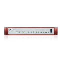   ZYXEL Tűzfal 7x1-GbE port + 1xPOE+ 1xUSB 3.0 + 1xkonzol port + 1 év Security Bundle, USGFLEX100HP-EU0102F