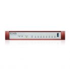 ZYXEL Tűzfal 7x1-GbE port + 1xPOE+ 1xUSB 3.0 + 1xkonzol port, USGFLEX100HP-EU0101F