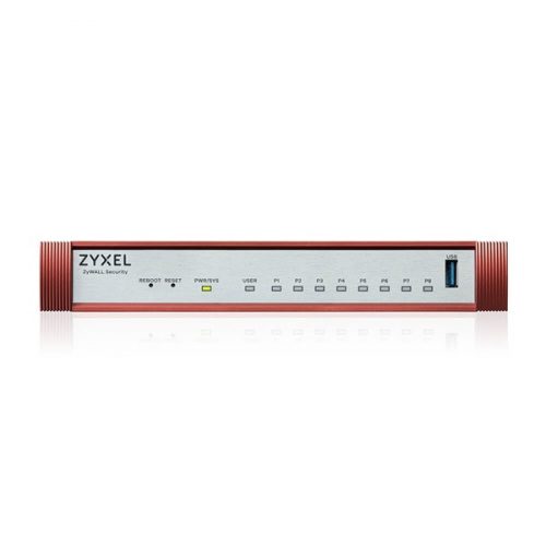 ZYXEL Tűzfal 7x1-GbE port + 1xPOE+ 1xUSB 3.0 + 1xkonzol port, USGFLEX100HP-EU0101F