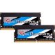 G.SKILL NB Memória DDR4 16GB 3200Mhz CL22 SODIMM 1.20V, Ripjaws (Kit of 2)