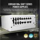 CORSAIR Tápegység Moduláris, RM850x Shift White, 850W, 14cm, 80+ Gold