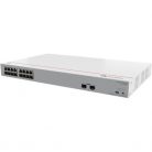 Huawei eKit Switch 16x1000Mbps (124W POE+) + 2x1GE (SFP), Nem menedzselhető, Rackes/Asztali - S110-16LP2SR