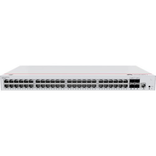 Huawei eKit Switch 48x1000Mbps (380W POE+) + 4x1GE SFP + 1konzol port, Layer2, Rackes - S220-48P4S