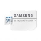 SAMSUNG Memóriakártya, EVO Plus microSDXC kártya ,128GB, UHS-1, U3, V30, A2, + SD Adapter, R160/W