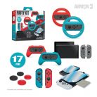 ARMOR3 Nintendo Switch/OLED Party csomag (Üvegfólia + Thumb Grips + Szilikon tokok)