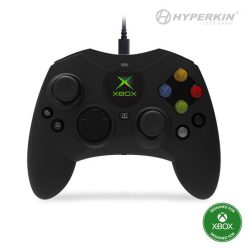   HYPERKIN Duchess Xbox Series|One/Windows 11|10 fekete Xbox liszenszelt Vezetékes kontroller, Fekete