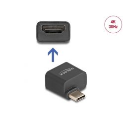   DELOCK Átalakító USB Type-C male > HDMI female (DP Alt Mode) 4K kis méretű