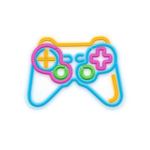 NEOLIA LED dekorációs lámpa GAMEPAD, USB, multicolor, falra szerelhető, USB, 69 lumen