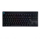 LOGITECH Billentyűzet - G Pro Lightspeed RGB Mechanikus Gaming Vezetékes TKL HUN, Fekete (Gravírozott)