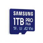 SAMSUNG Memóriakártya, PRO Plus microSDXC kártya 1TB, CLASS 10, UHS-I, U3, V30, A2, + Adapter, R180/W130