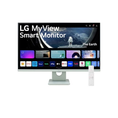 LG Smart IPS monitor 27" 27SR50F-G, 1920x1080, 16:9, 250cd/m2, 14ms, 2xHDMI/2xUSB/Bluetooth/AirPlay, hangszóró