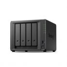 SYNOLOGY NAS 4 Fiókos DS923+ 4x8TB HDD-vel, AMD Ryzen R1600 2x2,6GHz, 4GB DDR4 ECC, 2x1GbE, 2xUSB3.2