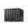 SYNOLOGY NAS 4 Fiókos DS923+ 4x8TB HDD-vel, AMD Ryzen R1600 2x2,6GHz, 4GB DDR4 ECC, 2x1GbE, 2xUSB3.2