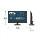 BENQ IPS monitor 27" BL2790 1920x1080, 250 cd/m2, 5ms, 100 Hz, Eye Care, 2xHDMI, DisplayPort, hangszóró