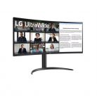 LG ívelt monitor 34" 34WR55QK, 3440x1440, 21:9, 300cd/m2, 5ms, HDMIx2/DisplayPort/USB-C