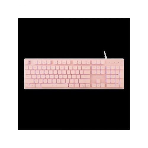 WHITE SHARK TACHI-P/US  WS GK-003441P-US gamer billentyűzet, 104 gomb pink (angol)