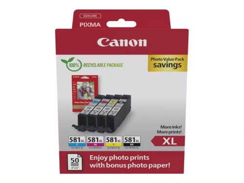 CANON CLI-581XL Ink Cartridge BK/C/M/Y