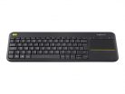 LOGI K400 Plus Touch Keyboard black (US)