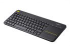 LOGI K400 Plus Touch Keyboard black (US)