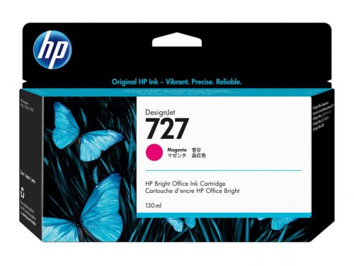 HP B3P20A Ink HP 727 magenta 130 ml