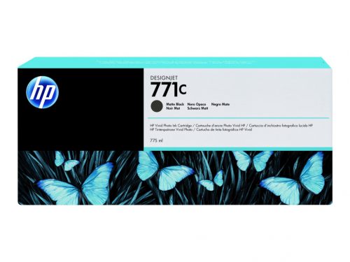 HP 771C Ink Matte Black 775ml Designjet