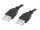 LANBERG cable USB-A M/M 2.0 0.5m black