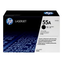 HP CE255A 55A black toner 6000old