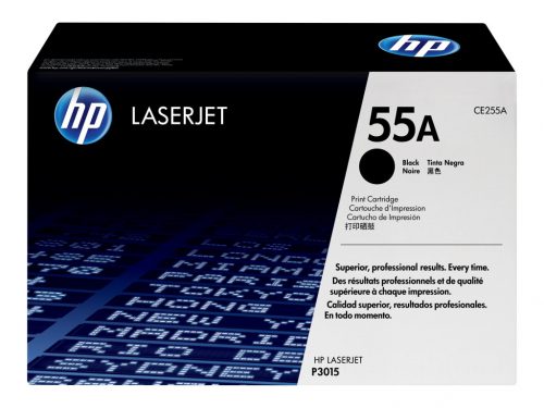 HP CE255A 55A black toner 6000old