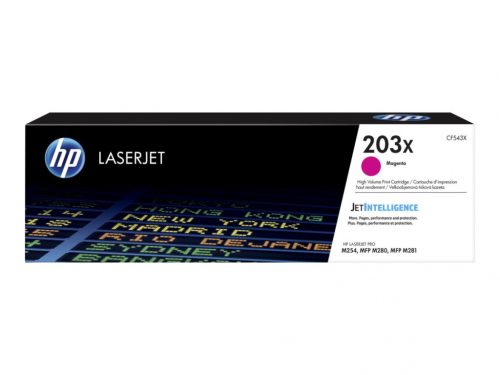 HP CF543X Toner HP 203X magenta 2500 p