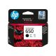 HP 650 Black Original Ink Advant. Cartr.