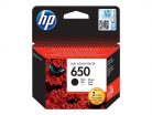 HP 650 Black Original Ink Advant. Cartr.