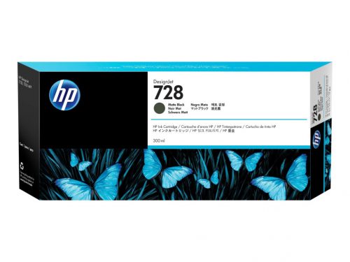 HP 728 300-ml Matte Black