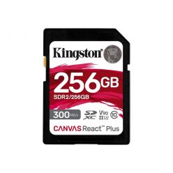 KINGSTON 256GB Canvas React Plus SDXC