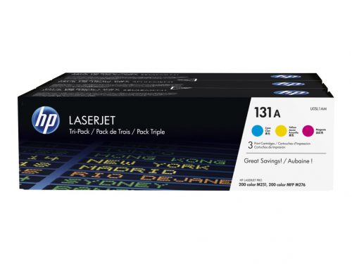 HP Toner 131A CYM Tri pack U0SL1AM