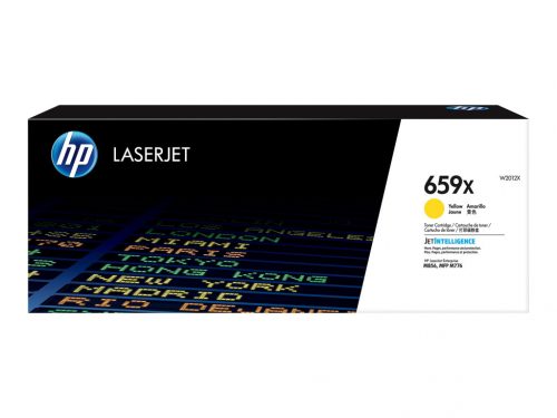 HP 659X High Yield Yellow toner