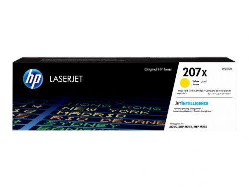 HP 207X Yellow LaserJet Toner Cartridge